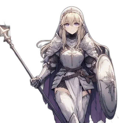 sword, weapon, staff, dress transparent PNG cut-out