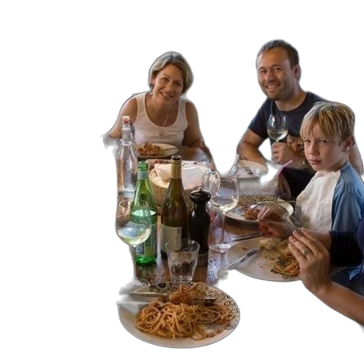 food, bottle, family, enjoys transparent PNG cut-out