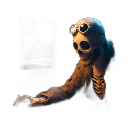 mask, creature, robot, staff transparent PNG cut-out