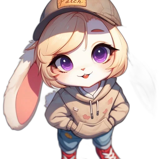 hat, jacket, staff, animal transparent PNG cut-out
