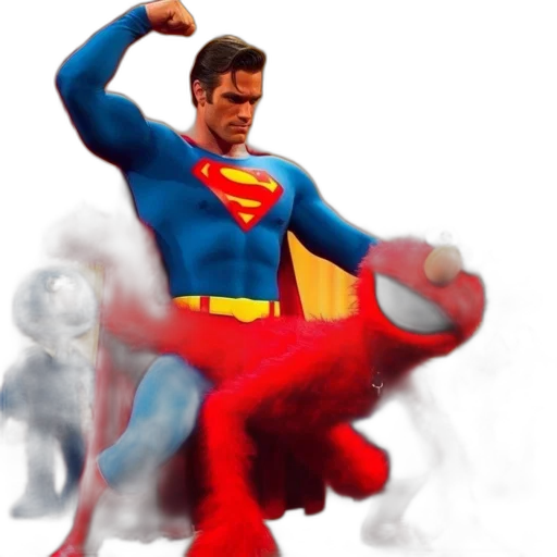 comic book art, concept art, photorealistic, 3d render transparent PNG cut-out