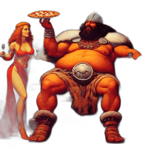food, concept art, fantasy art, comic book art transparent PNG cut-out