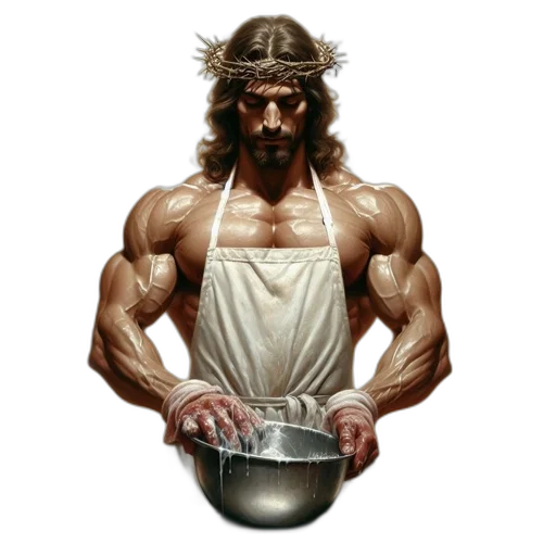 food, concept art, man, crown transparent PNG cut-out
