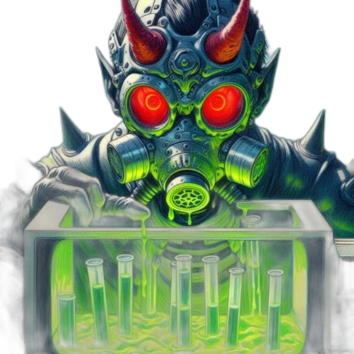 mask, robot, creature, face transparent PNG cut-out