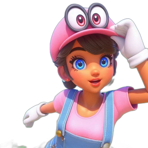 hat, staff, face, dress transparent PNG cut-out