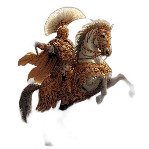 dragon, animal, sword, crown transparent PNG cut-out