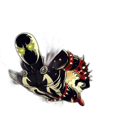 weapon, dragon, mask, sword transparent PNG cut-out