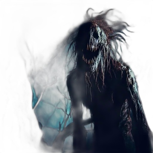 mask, creature, dragon, hair transparent PNG cut-out