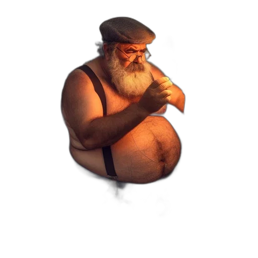 hat, food, creature, staff transparent PNG cut-out