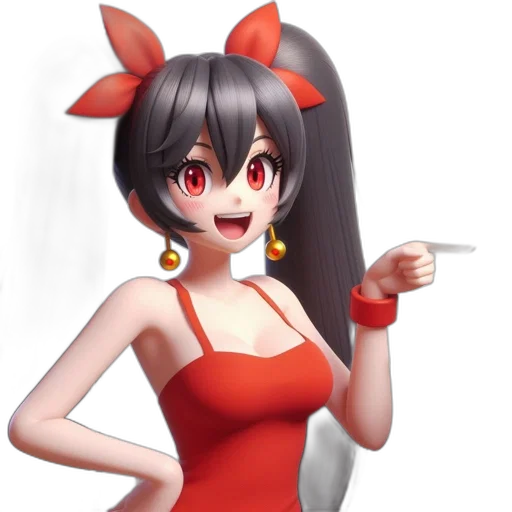 dress, staff, weapon, animal transparent PNG cut-out