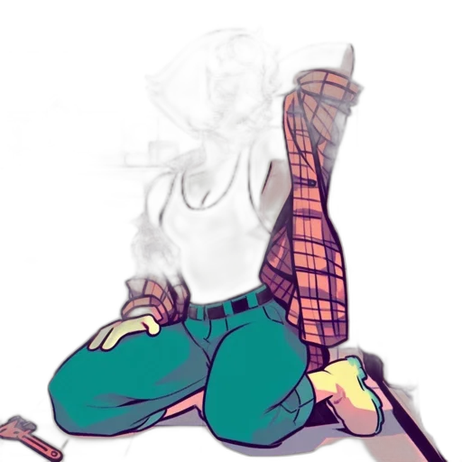 robot, creature, comic book art, concept art transparent PNG cut-out