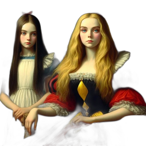 crown, fantasy art, concept art, oil painting transparent PNG cut-out