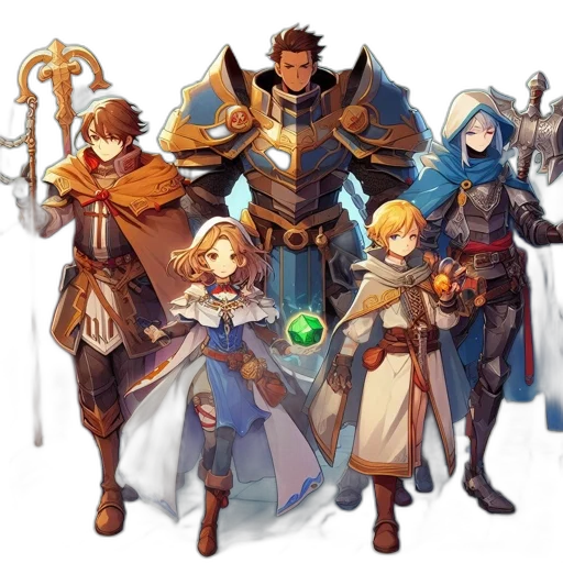 staff, concept art, fantasy art, pixel art transparent PNG cut-out