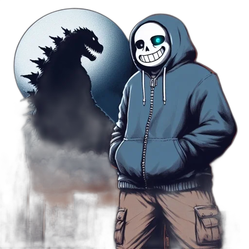 jacket, creature, mask, dragon transparent PNG cut-out
