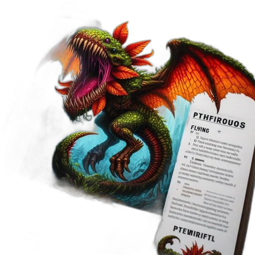 dragon, creature, concept art, fantasy art transparent PNG cut-out
