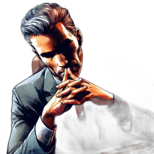 mask, face, comic book art, photorealistic transparent PNG cut-out