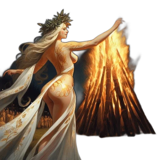 dress, dragon, fantasy art, concept art transparent PNG cut-out