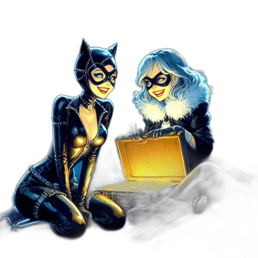 comic book art, concept art, fantasy art, night transparent PNG cut-out