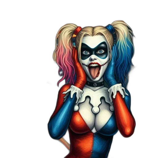 comic book art, concept art, cartoon, fantasy art transparent PNG cut-out