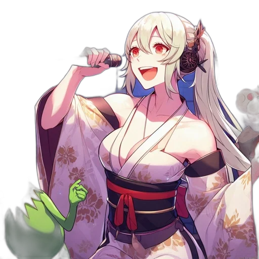 staff, dragon, weapon, dress transparent PNG cut-out