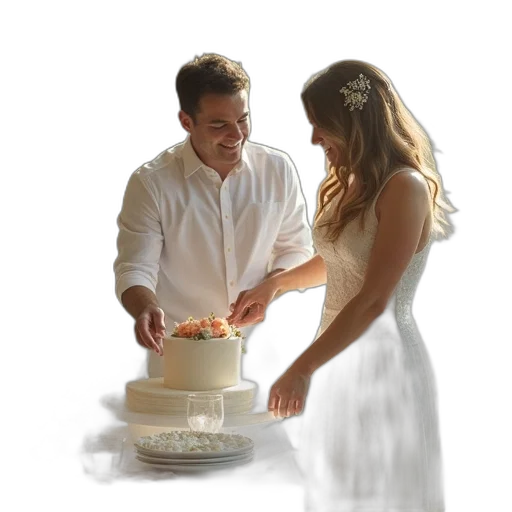 dress, food, photorealistic, wedding transparent PNG cut-out