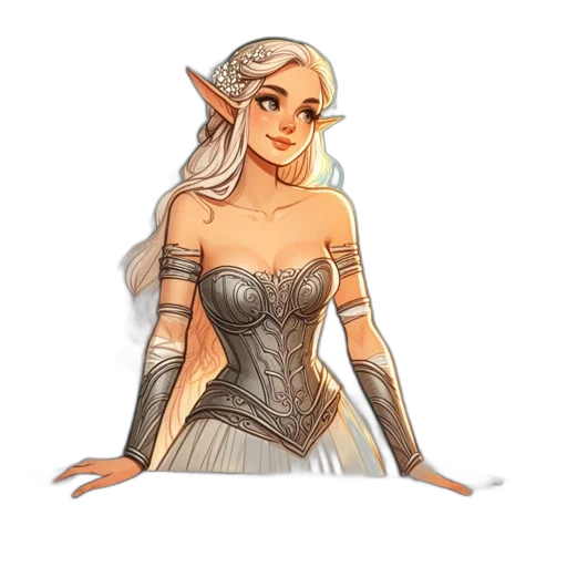 dress, dragon, fantasy art, concept art transparent PNG cut-out