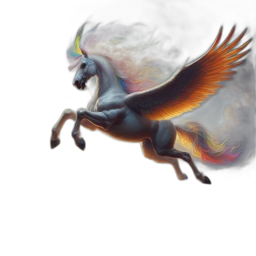 dragon, creature, animal, staff transparent PNG cut-out