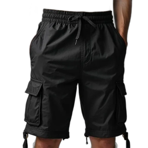 jacket, camo, cargo, shorts transparent PNG cut-out