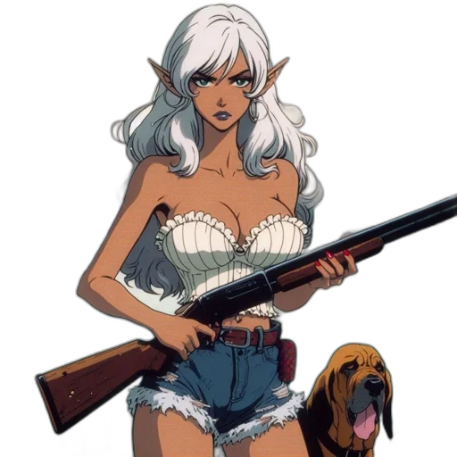 weapon, animal, concept art, comic book art transparent PNG cut-out