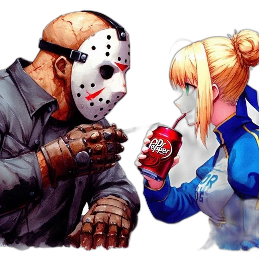 mask, concept art, comic book art, cyberpunk transparent PNG cut-out