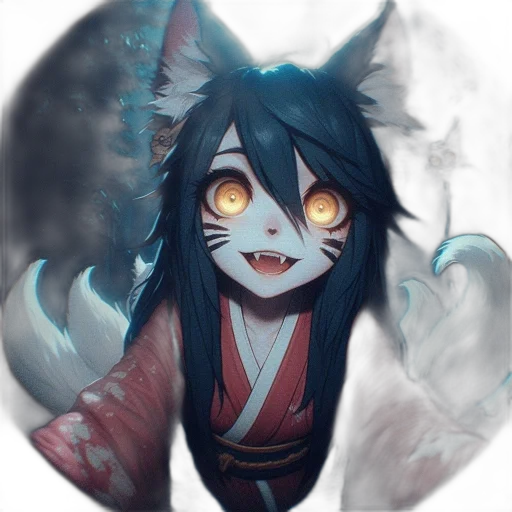 mask, creature, staff, face transparent PNG cut-out