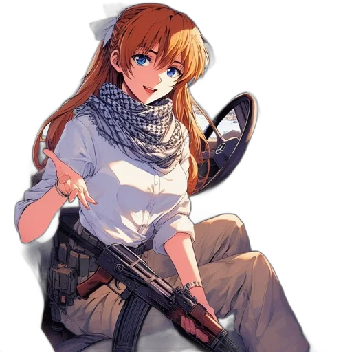 weapon, staff, sword, jacket transparent PNG cut-out