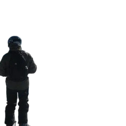 jacket, staff, hat, mask transparent PNG cut-out