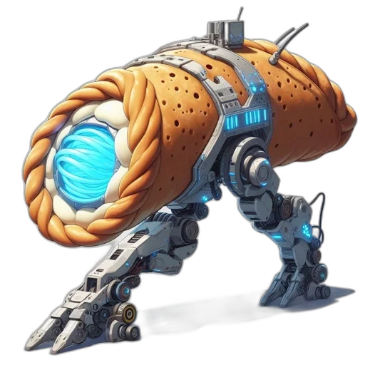robot, weapon, creature, food transparent PNG cut-out