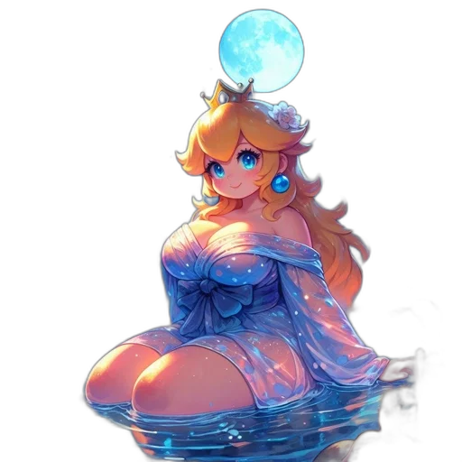 dress, crown, concept art, pixel art transparent PNG cut-out