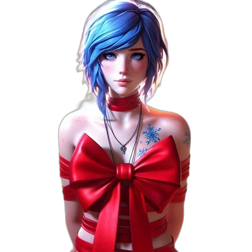 dress, jewelry, fantasy art, pixel art transparent PNG cut-out