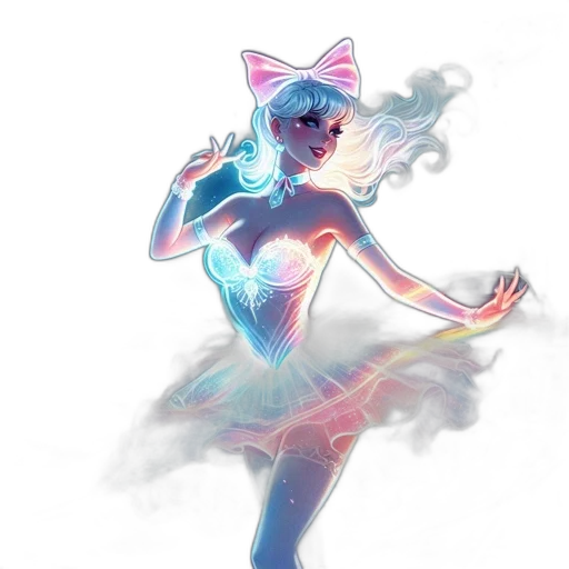dress, creature, mask, concept art transparent PNG cut-out