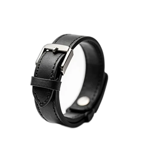 jewelry, 3d render, black, leather transparent PNG cut-out