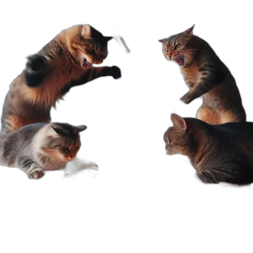 animal, staff, creature, photorealistic transparent PNG cut-out
