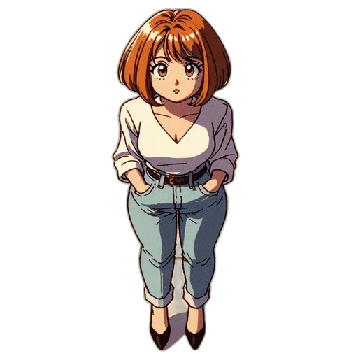 jacket, dress, staff, robot transparent PNG cut-out