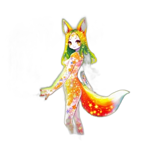 dress, staff, fantasy art, concept art transparent PNG cut-out