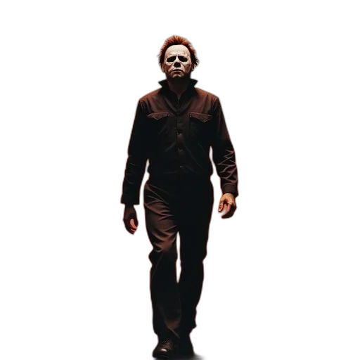 jacket, mask, staff, concept art transparent PNG cut-out