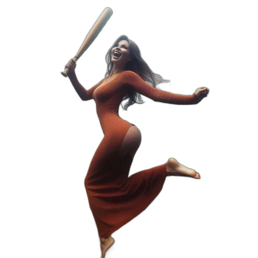 dress, staff, sword, weapon transparent PNG cut-out