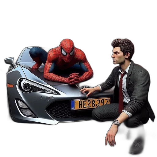 car, weapon, concept art, comic book art transparent PNG cut-out
