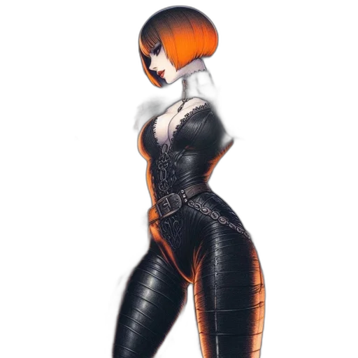dress, robot, jacket, weapon transparent PNG cut-out