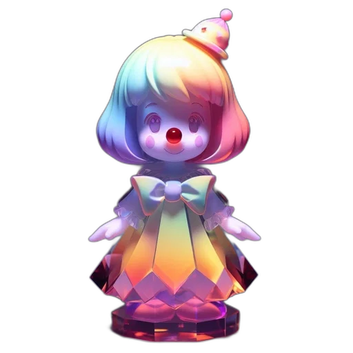 crown, staff, dress, robot transparent PNG cut-out