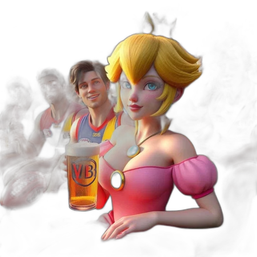 3d render, concept art, fantasy art, photorealistic transparent PNG cut-out
