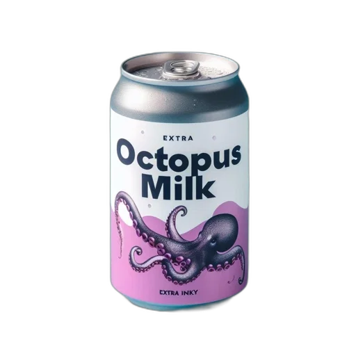 bottle, food, dragon, vaporwave transparent PNG cut-out