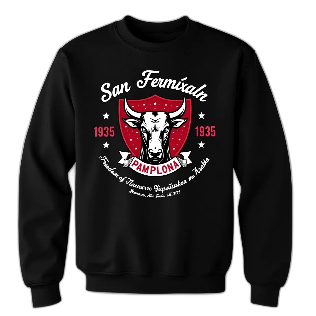 black, sweatshirt, graphic, design transparent PNG cut-out
