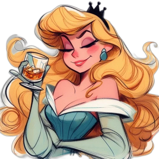 crown, watercolor, cartoon, concept art transparent PNG cut-out